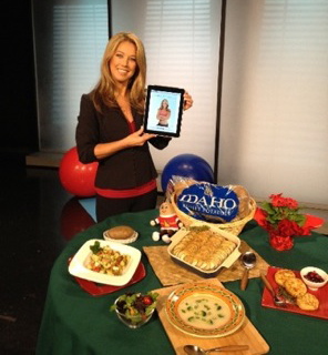 Fitness expert Denise Austin displayed her new workout application and plenty of heart-healthy Idaho® potato recipes during her national satellite media tour.
